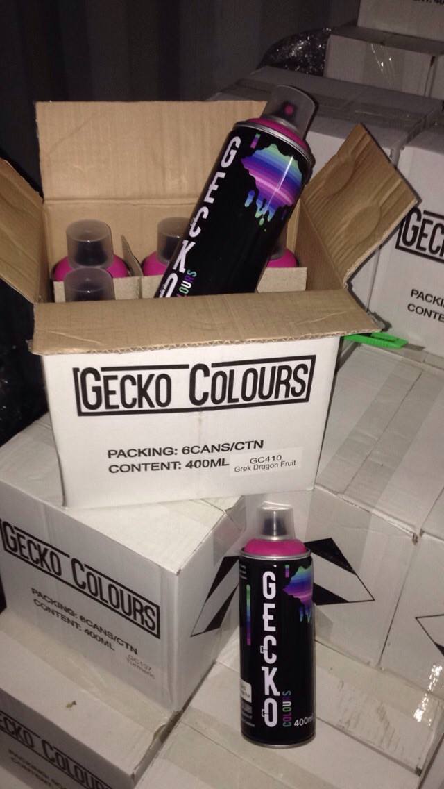 gecko cans boxes